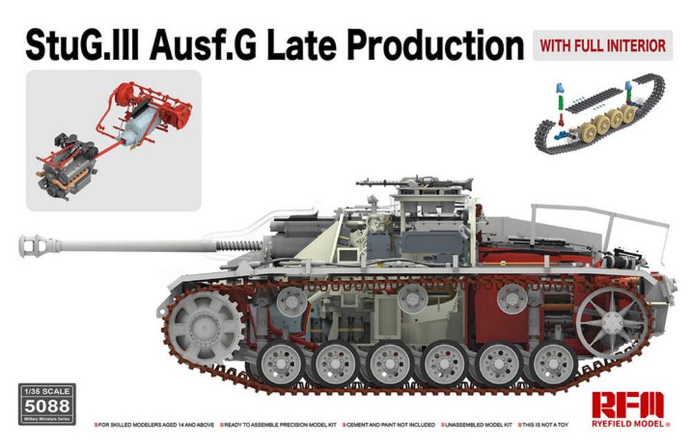 Bild von Rye Field Model StuG.III Ausf.G Late Production with full interior