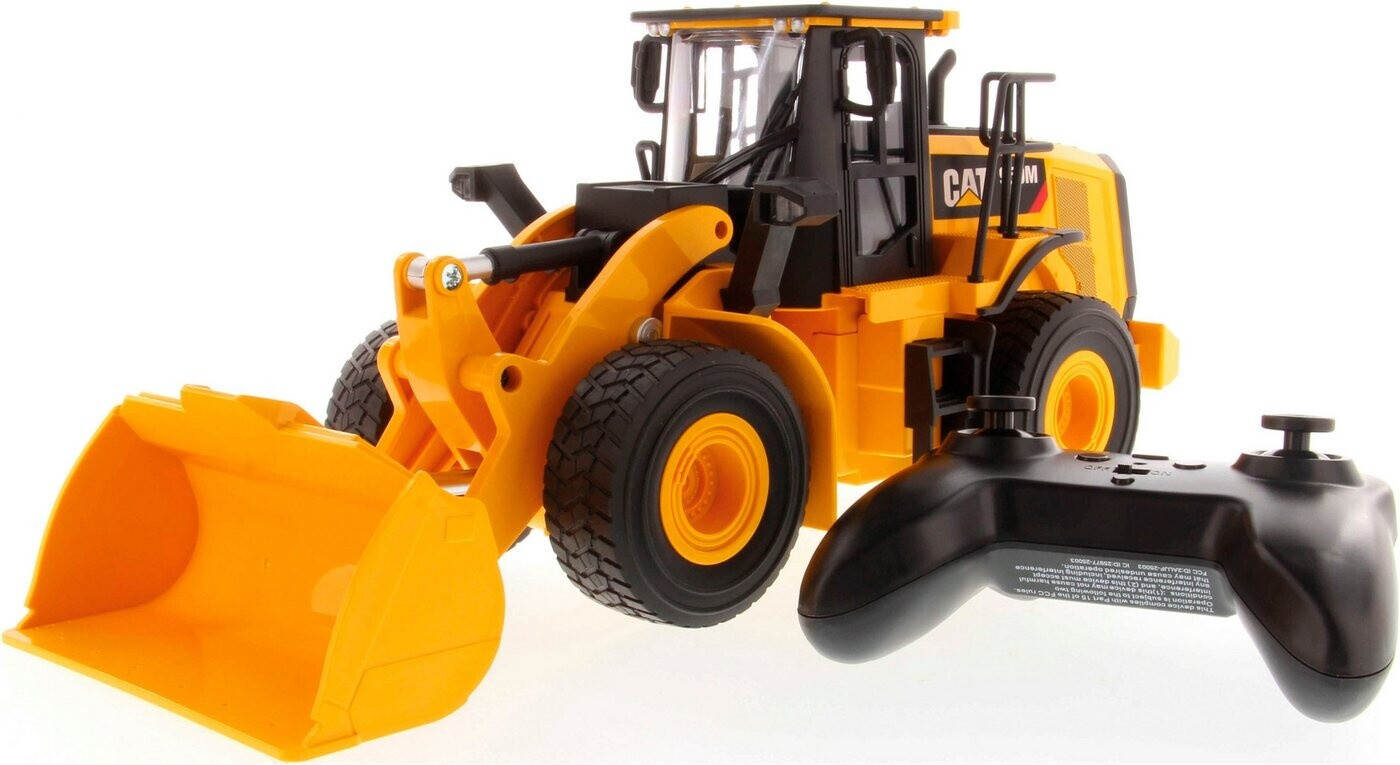 Bild von Carrera RC 1:24 CAT 950M Wheel Loader I RC Baustellenfahrzeug für Kinder & Erwachsene, Jungs & Mädchen I Offizielle CAT-Lizenz & Realistische Darstellung I Mit Licht & Sound I Li-Ion-Akku