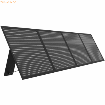 Bild von VINNIC Solaranlage faltbar schwarz 200 Watt Outdoor MPPT Technik