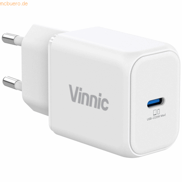 Bild von Vinnicpower Vinnic FERNOW GaN Charger 25W - C, weiß
