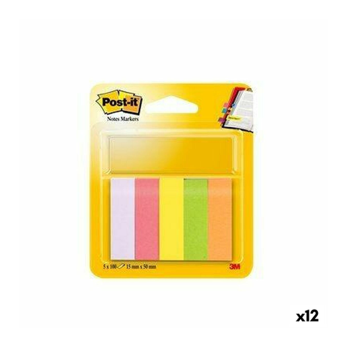 Bild von Post-it Haftnotizen Bunt 47,6 x 47,6 mm (12 Stück)