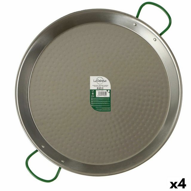 Bild von La Dehesa Bratpfanne, Pfanne Ø 60 cm Gebürsteter Edelstahl (4 Stück)