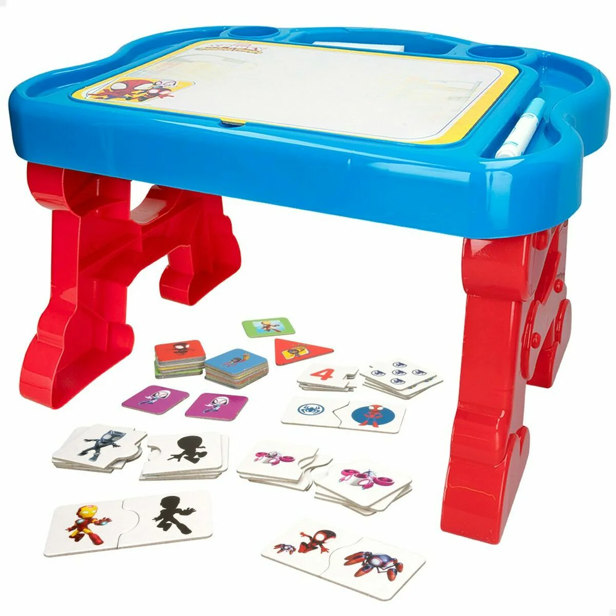 Bild von Multispiel-Tisch Spidey 6 Stück