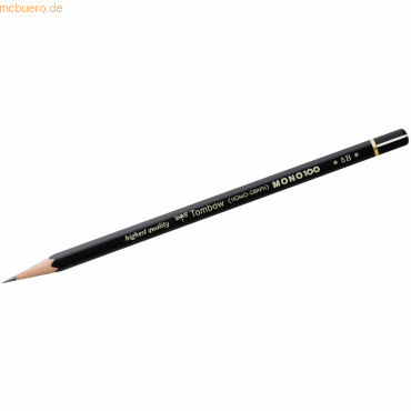 Bild von TOMBOW Bleistift Bleistift Mono 100 Härtegrad 5B VE=12 Stück