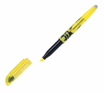 Bild von PILOT Textmarker FRIXION light, gelb, Strichstärke: 3,8 mm