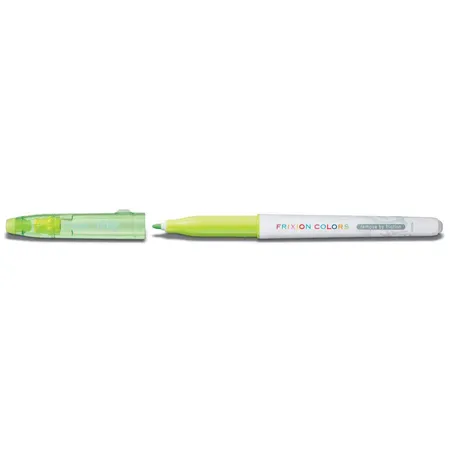 Bild von Pilot Frixion Colors Filzstifte, abwischbar, mittlere Spitze, limettengrün, 3 Stück