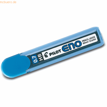 Bild von Pilot, Ersatzpatrone, Feinmine HB 12ST 0,7 mm (Schwarz)