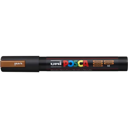 Bild von uni-ball 182583 - POSCA Marker mit mittelfeiner Rundspitze, bronze
