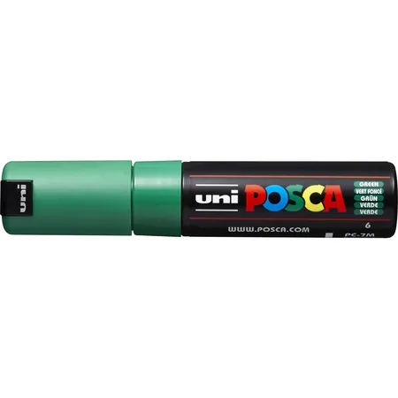 Bild von uni-ball 181363 - POSCA Marker mit breiter Rundspitze, grün
