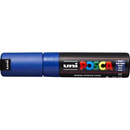 Bild von uni-ball 181351 - POSCA Marker mit breiter Rundspitze, blau