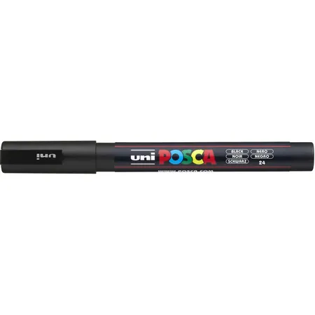 Bild von POSCA Marker farbmarkierungslinienstärke PC-3M0,9 - 1,3 mm schwarz