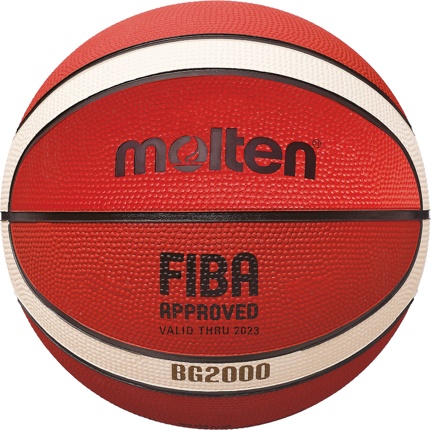 Bild von Molten Trainingsball, Gummi, griffig, 12 Felder, Größe 5
