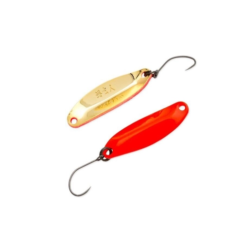 Bild von NORIES Masukuroto LD 3,9cm 3,7g Fluo-Rot/Gold – Ideal für die Forellenjagd