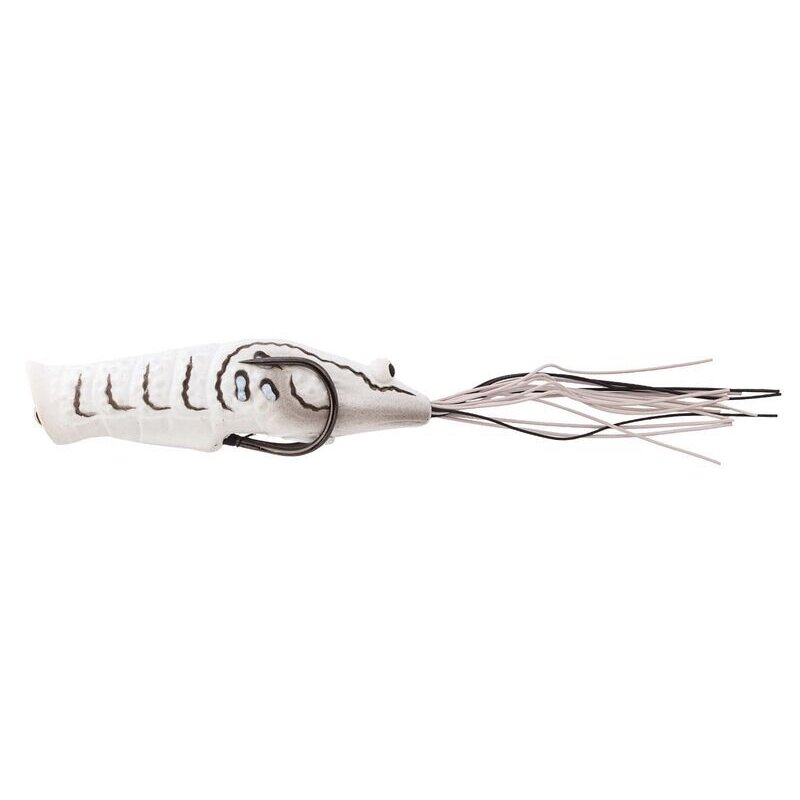 Bild von NORIES Ebigaeru Soft Body Popper 7,6cm 14g White Natural Shrimp