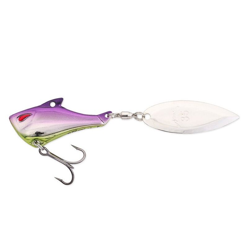Bild von NORIES In The Bait Bass 9,6cm 18g (BR-261) Metal Sprayed Grass