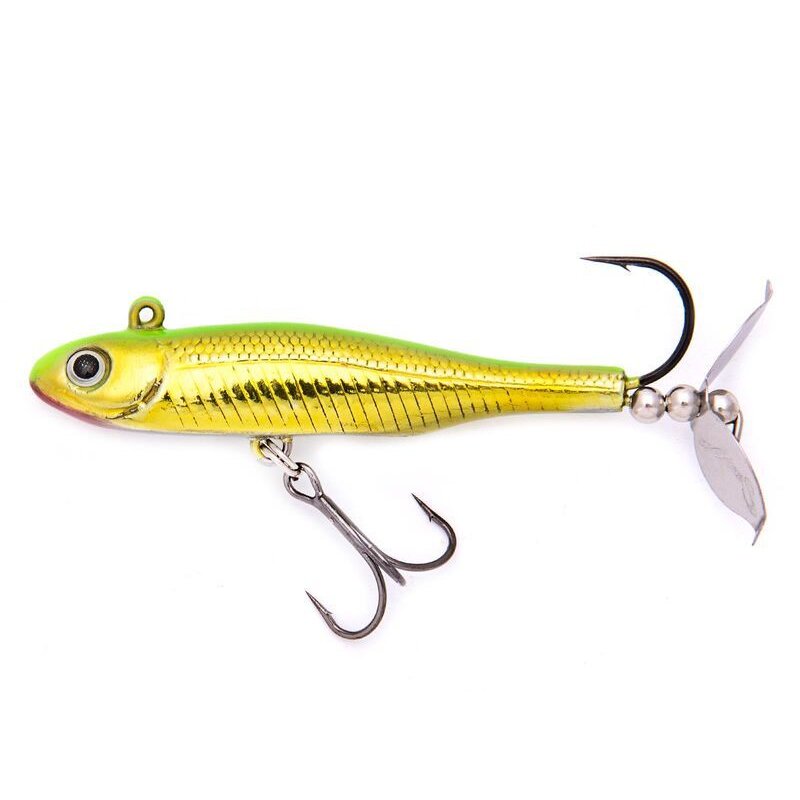 Bild von NORIES Wrapping Minnow 5,6cm 10g Green Back Yellow Gold