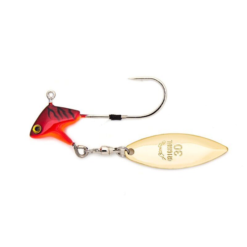 Bild von NORIES Prorigspin Willow Leaf 6,6cm 7g Red Tiger