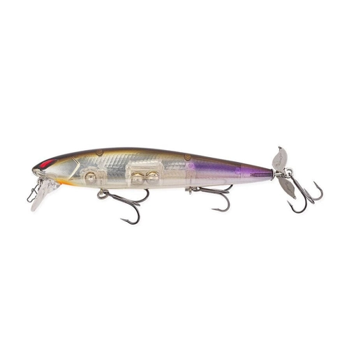 Bild von NORIES Laydown Minnow Wake Prop Plus 11,2cm 14,9g Reflect Wakasagi