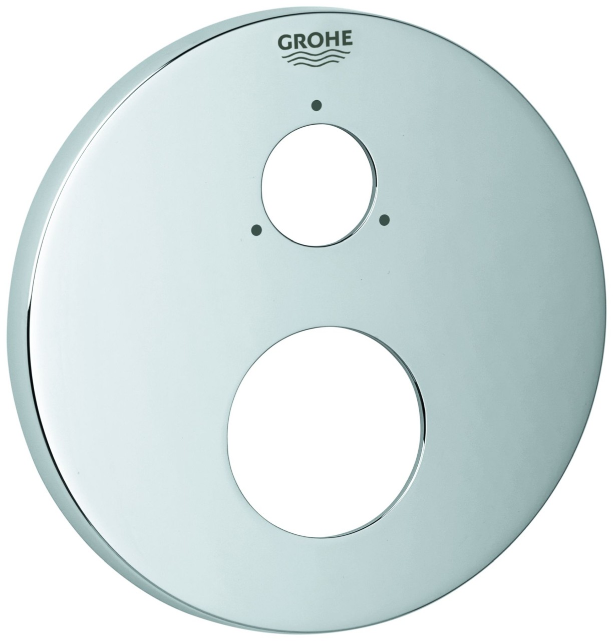 Bild von GROHE Rosette 49108 rund für EHM-Fertigmontagesets chrom, 49108000 49108000