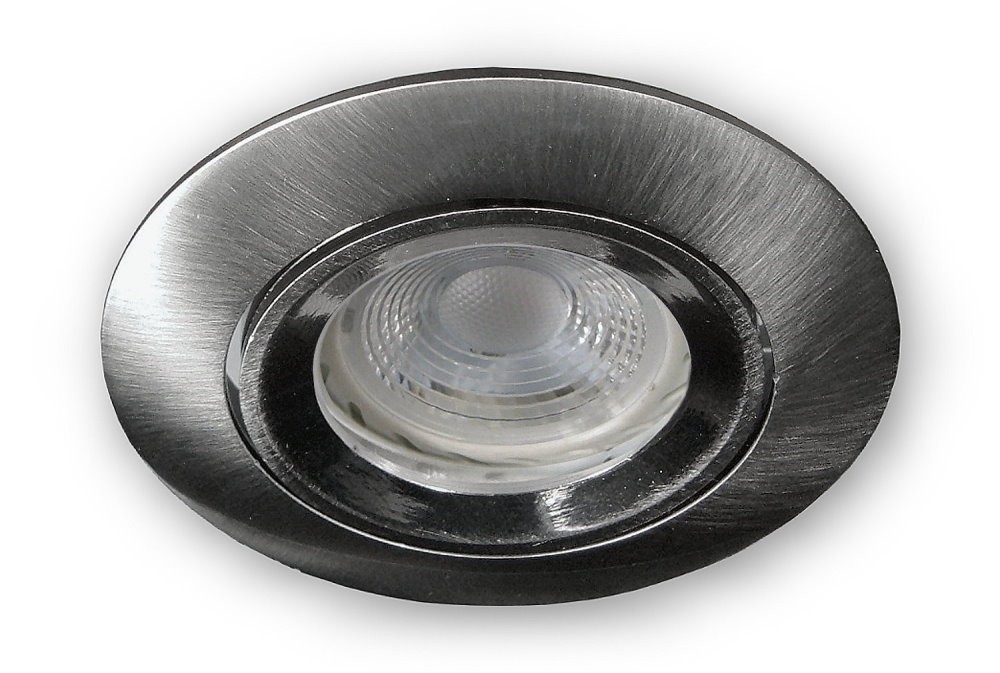 Bild von LED Spot Set GU10 230V 3 x 5,5W warmweiß 902 alu gebürstet
