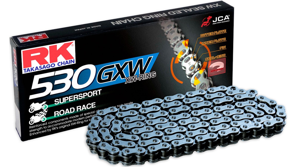 Bild von RK Kette 530 Gxw 104 N Grau/Grau Offen