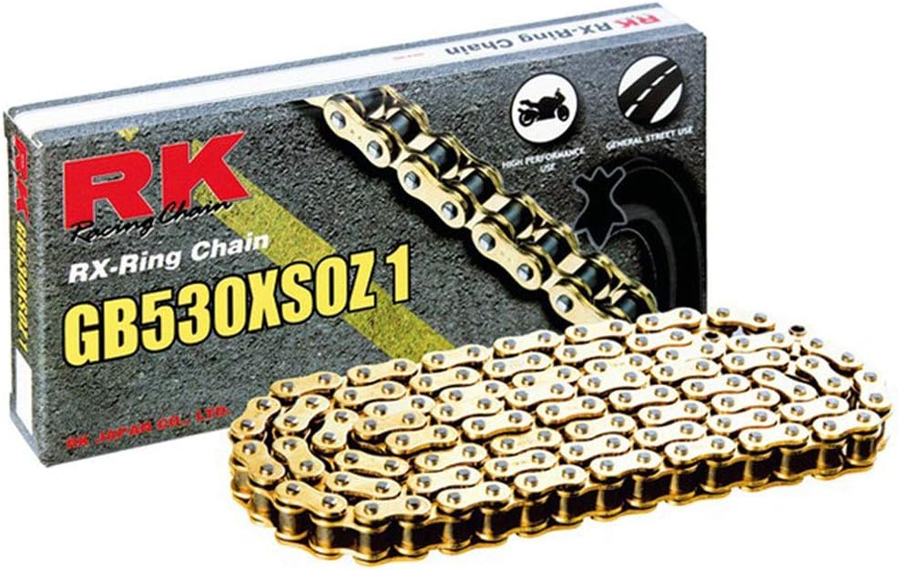 Bild von RK X-RING ORO-NERA 530XSOZ1/106 CATENA APERTA CON RIVETTO A BATTUTA