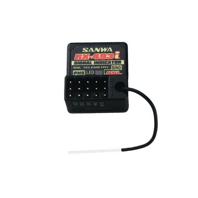 Bild von Sanwa rx-493i sur-ssl empfänger hd-version water proof surface ch4 2.4ghz fh5 ultra response mode