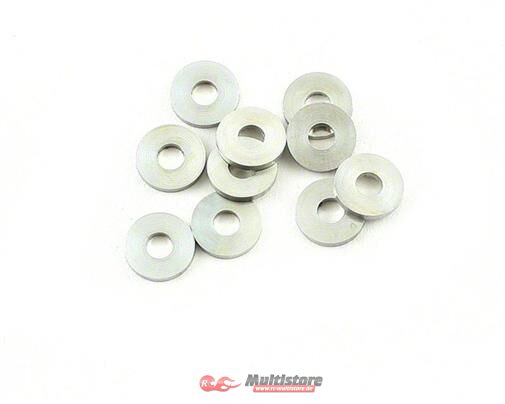 Bild von MUGEN Distanzscheiben Set 3mm, Stärke 1.0mm (8Stk.) elox / MUGH0181B-G