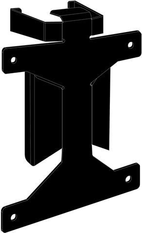 Bild von Iiyama - Montagekomponente (VESA-Halterung) für Mini-PC - Bildschirmgröße: 60.5-68.6 cm (23.8-27) - Montageschnittstelle: 100 x 100 mm - Monitor - für G-MASTER Red Eagle GB2466, GB2470, GB2770, ProLite XUB2496, XUB2796