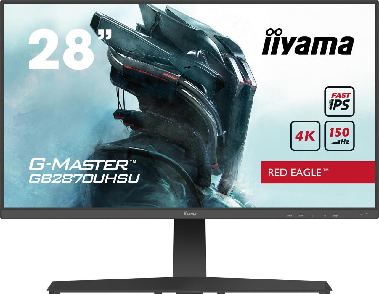 Bild von G-Master GB2870UHSU-B1 71cm (28') 4K uhd Monitor hdmi/dp/usb 150Hz 1ms (GB2870UHSU-B1) - Iiyama
