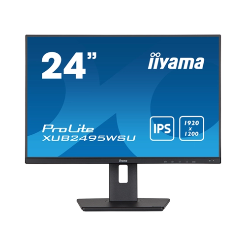 Bild von 61,13 cm (24,1 Zoll) Iiyama ProLite XUB2495WSU-B5 WUXGA Monitor