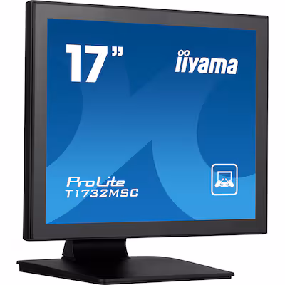 Bild von iiyama ProLite Computerbildschirm 43,2 cm (17) 1280 x 1024 Pixel LED Touchscreen Tisch Schwarz (T1732MSC-B1S)
