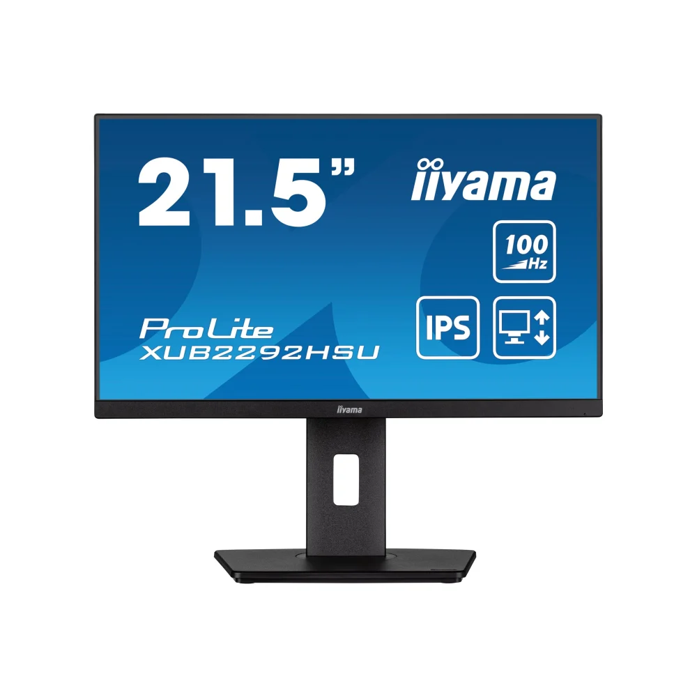 Bild von iiyama ProLite XUB2292HSU-B6 54,6cm (21,5") FHD IPS Monitor HDMI/DP/USB 100Hz
