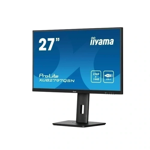 Bild von iiyama ProLite XUB2797QSN-B1 68.5cm (27") WQHD IPS Monitor HDMI/DP/USB/USB-C