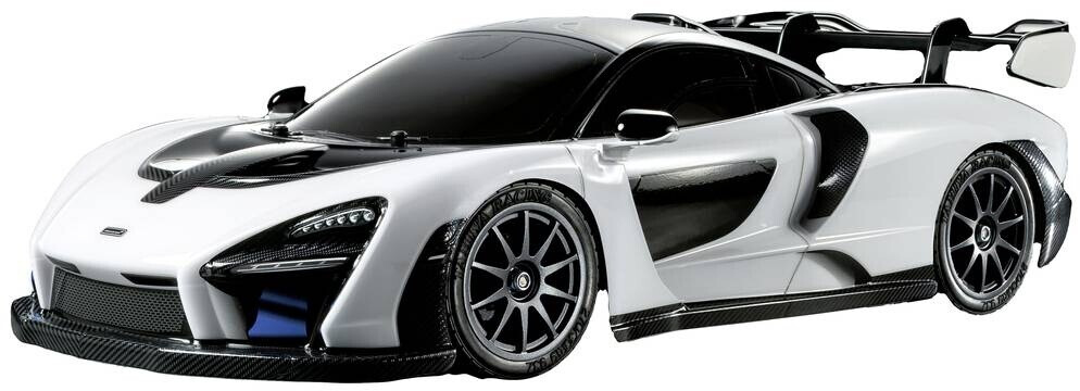 Bild von Tamiya 58711 1:10 RC McLaren Senna TT-02 - ferngesteuertes Auto, RC Fahrzeug, Modellbau, Bausatz zum Zusammenbauen, Bausatzmodell