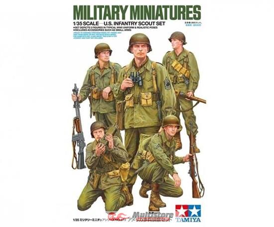 Bild von TAMIYA 1:35 US Infanterie-Aufklärer Trupp (5) / 300035379