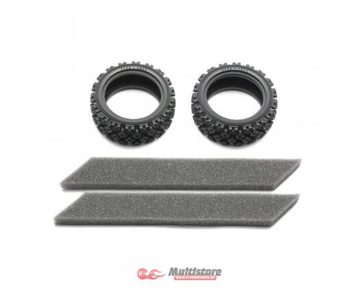 Bild von TAMIYA 26mm Reifen Rally Block weich (2) / 300054861