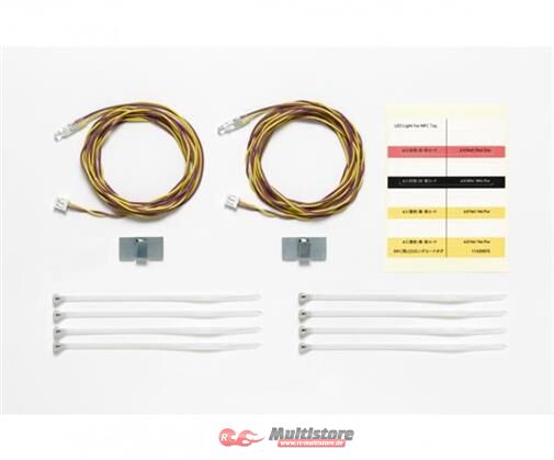 Bild von TAMIYA MFC-LED Gelb Ø3mm (1+1) Länge 1100mm / 300056551