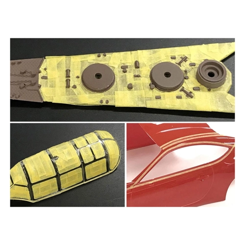 Bild von TAMIYA Masking Tape 2 mm/18m – Hochwertiges Maskierband für den Modellbau