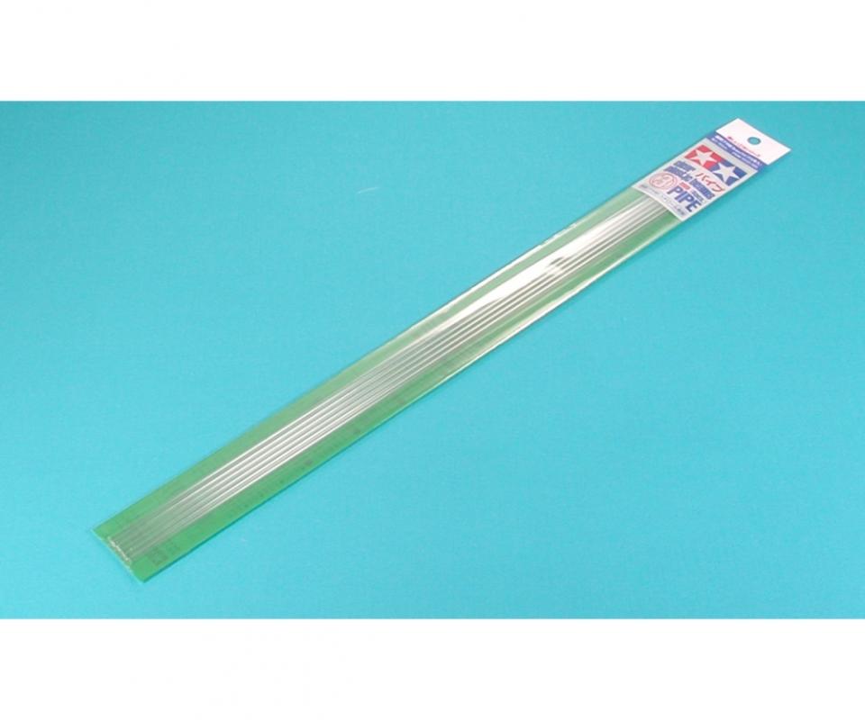 Bild von TAMIYA Rohrprofil 3mm (6) 400mm klar Kst. / 300170135