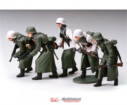 Bild von TAMIYA 1:35 WWII Fig-Set Dt. Infant. Winter (5) / 300035256