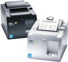 Bild von Star Micronics Star TSP 143III WLAN - Belegdrucker - zweifarbig (monochrom) - Thermopapier - 8 cm Rolle - 203 dpi - bis zu 250 mm/Sek. - Wi-Fi(n) - Schneider (39464790)