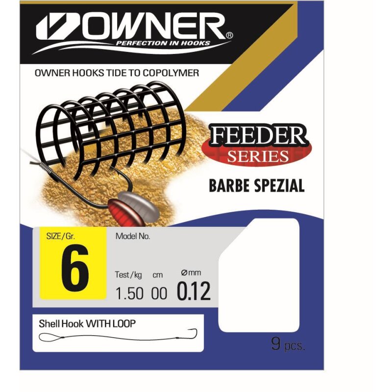 Bild von Owner Barbe Spezial brüniert FRL-044 100cm - gebundene Angelhaken