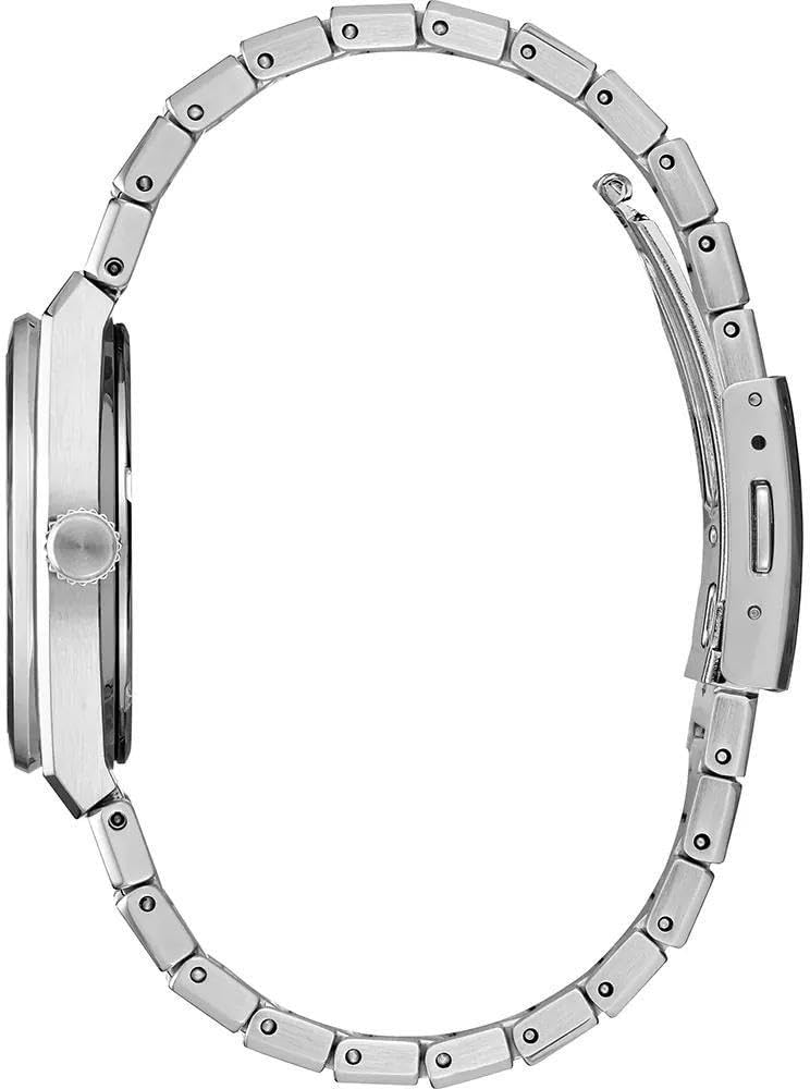 Bild von Seiko Quarzuhr, Armbanduhr, Damenuhr, Edelstahlarmband, Datum, Saphirglas
