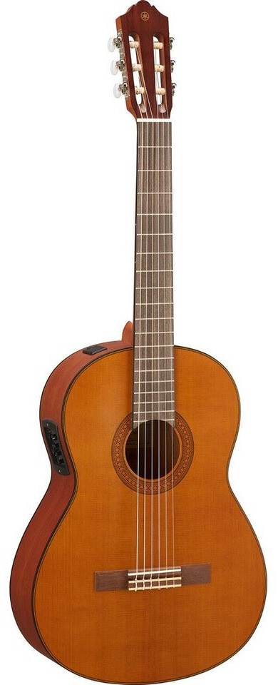 Bild von Yamaha CGX122MC Klassische Gitarre mit Vorverstärker und integrierten Sensoren - Cedar Natural
