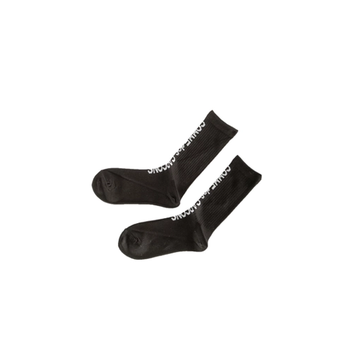 Bild von Comme Des Garçons Socken mit Logo-Print schwarz