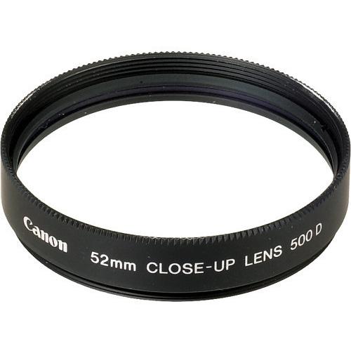 Bild von Canon Nahlinse 500 D 52 (52 mm, Nahlinsen, 52 mm), Objektivfilter, Schwarz