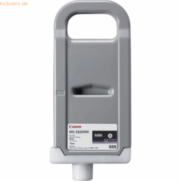 Bild von Canon PFI-703 MBK - 3er-Pack - 700 ml - mattschwarz (MBK), Druckerpatrone