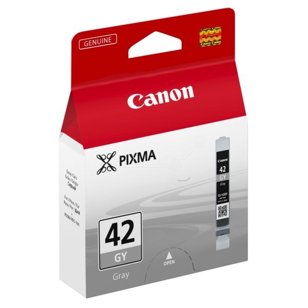 Bild von Canon CLI-42 GY Tintenpatrone (Original Druckerpatrone, grau)