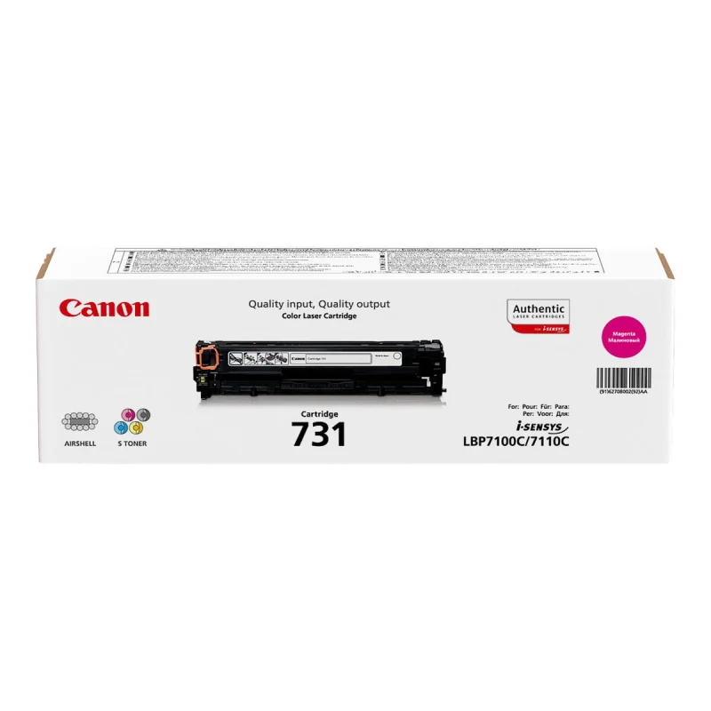 Bild von Canon Original Toner 731M magenta 1.500 Seiten (6270B002)